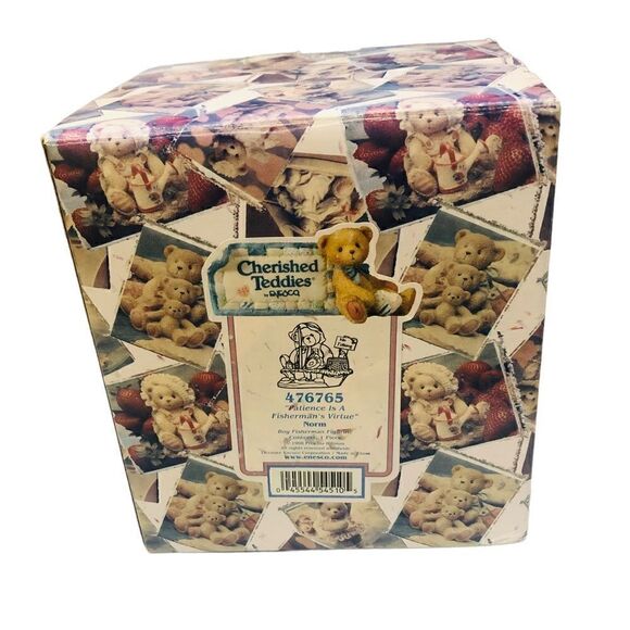 Cherished Teddies "Norm, Patience Is A Fishermn's Virtue" - Picture 8 of 8